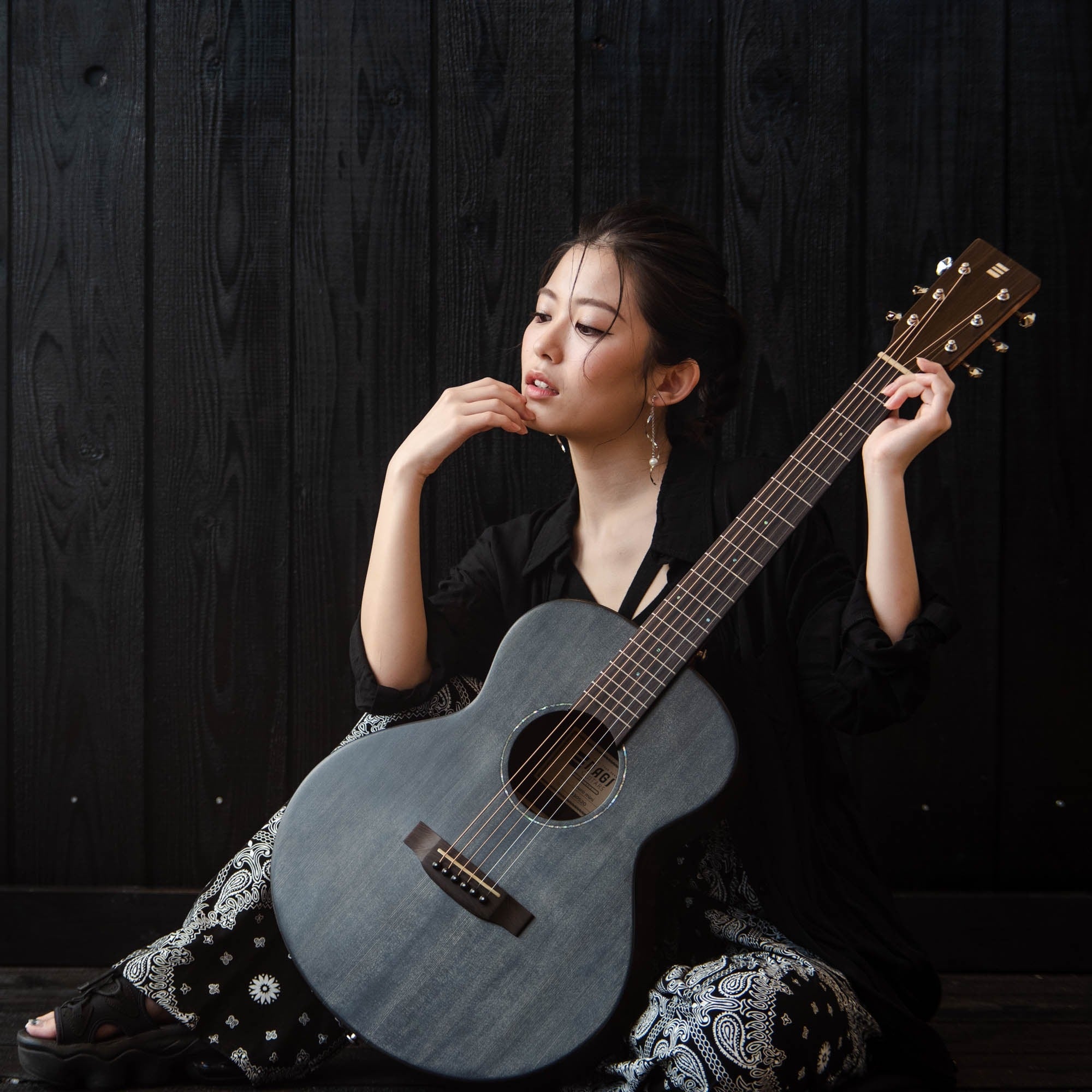 NAGI GUITARS kuro mini ギター 黒 NAGI GUITARS kuro mini - guitarshoptantan （ギターショップ